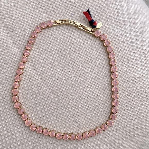 Clare V Gold and Pink Beaded Necklace - Picture 2 of 6